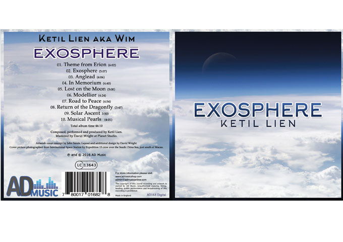 Ketil Lien: ‘Exosphere’ – From electronic to symphonic and everything in between!