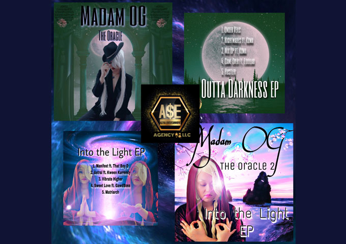 Madam OG – “Outta Darkness” & “Into The Light” – a voice that is huge and impressive!