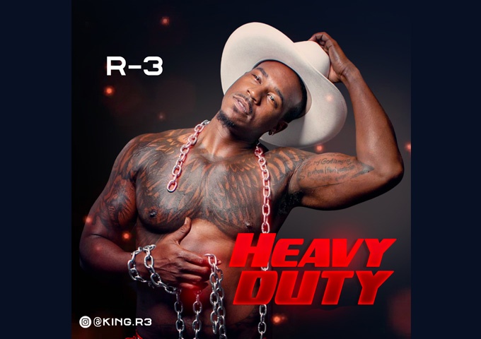 R-3 – “Heavy Duty” draws attention to all the artist’s wares