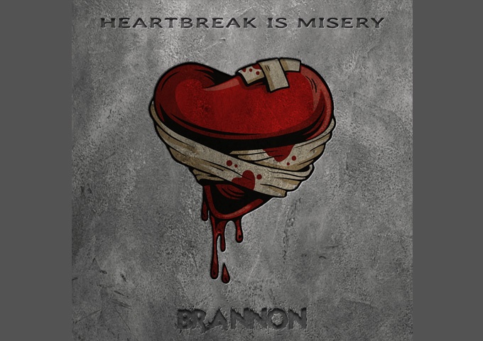 Brannon unveils new album “Heartbreak is Misery” on Hip Rock Records