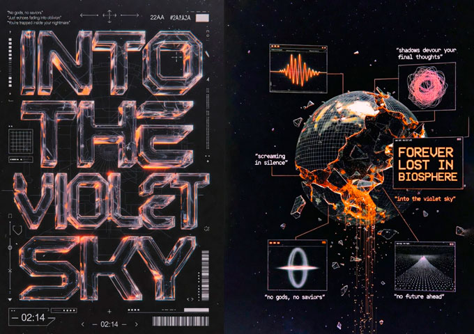 Ukrainian Metal Outfit Burning Plains Unveils “Into The Violet Sky” – A Sonic Journey Through Inner Escape